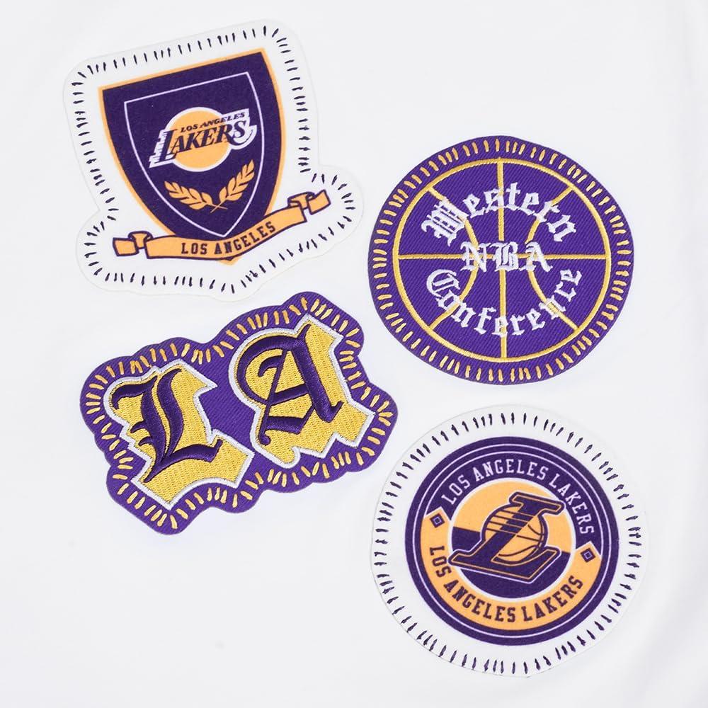 image:imagePro Standard NBA Mens Mens NBA DIY Pick Stitch Cotton Short Sleeve TeeWhite