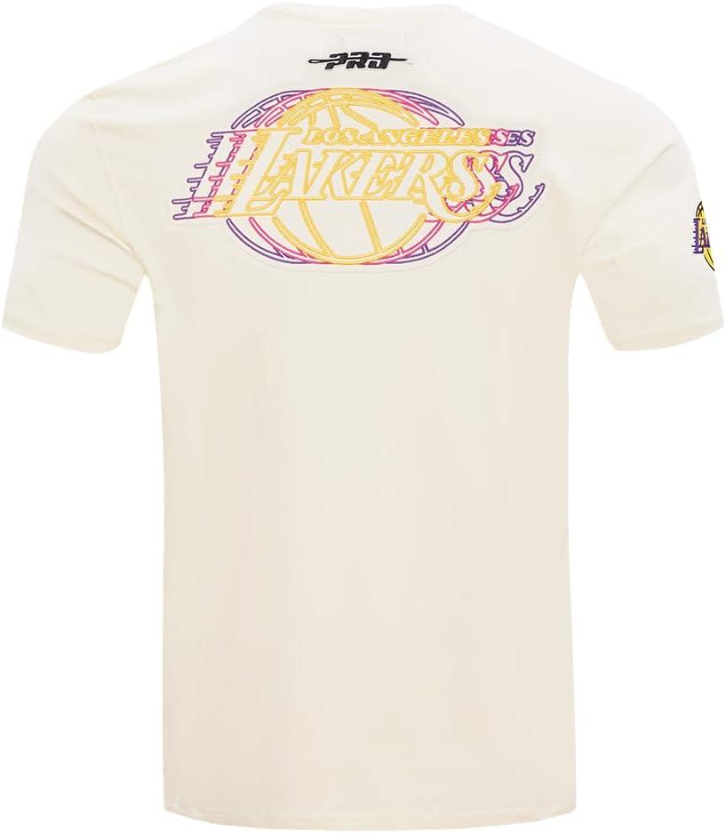 image:imagePro Standard NBA Mens Mens NBA Echo Logo Cotton Short Sleeve TeeEggshell