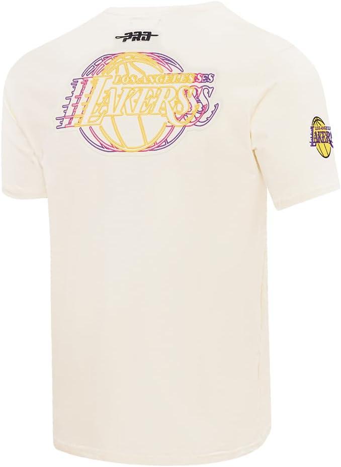image:imagePro Standard NBA Mens Mens NBA Echo Logo Cotton Short Sleeve TeeEggshell
