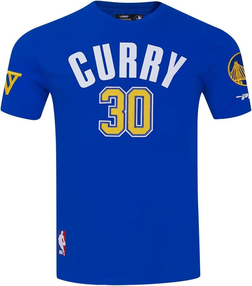 image:imagePro Standard NBA Mens Mens NBA Golden State Warriors Classic Player Cotton Short Sleeve TeeRoyal Blue