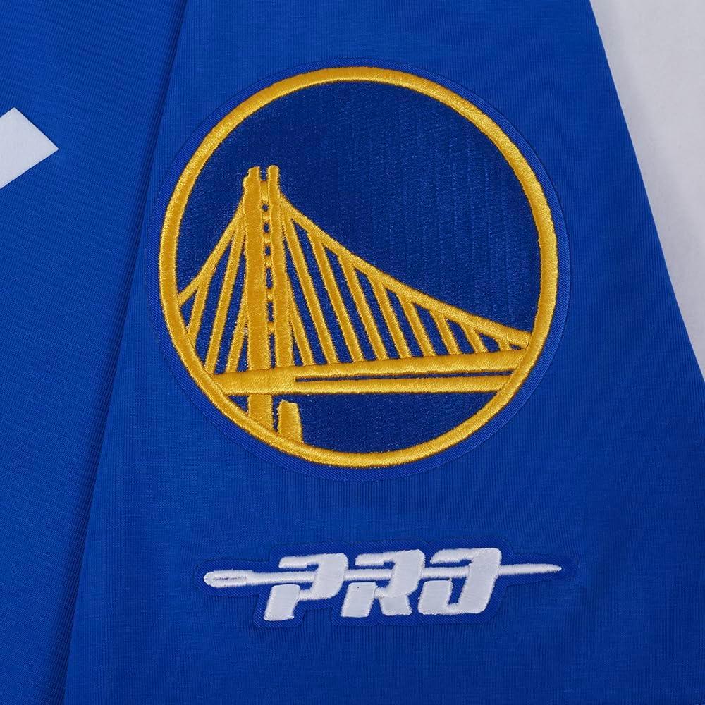 image:imagePro Standard NBA Mens Mens NBA Golden State Warriors Classic Player Cotton Short Sleeve TeeRoyal Blue