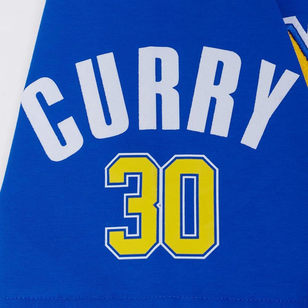 image:imagePro Standard NBA Mens Mens NBA Golden State Warriors Classic Player Cotton Short Sleeve TeeRoyal Blue