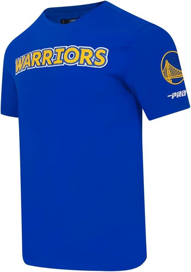 image:imagePro Standard NBA Mens Mens NBA Golden State Warriors Classic Player Cotton Short Sleeve TeeRoyal Blue