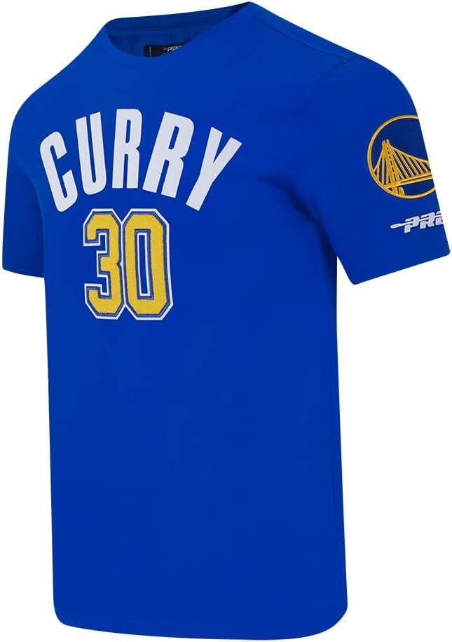 image:imagePro Standard NBA Mens Mens NBA Golden State Warriors Classic Player Cotton Short Sleeve TeeRoyal Blue