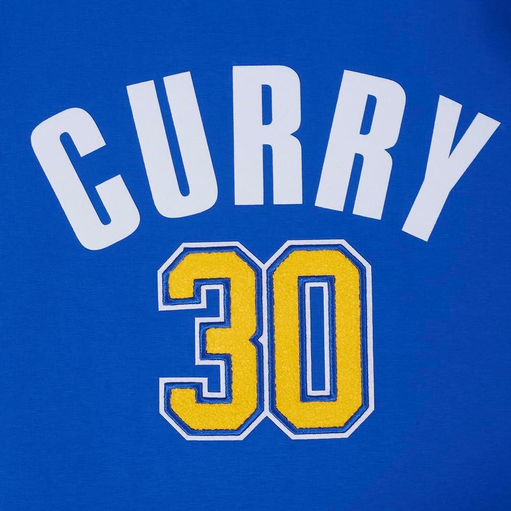 image:imagePro Standard NBA Mens Mens NBA Golden State Warriors Classic Player Cotton Short Sleeve TeeRoyal Blue