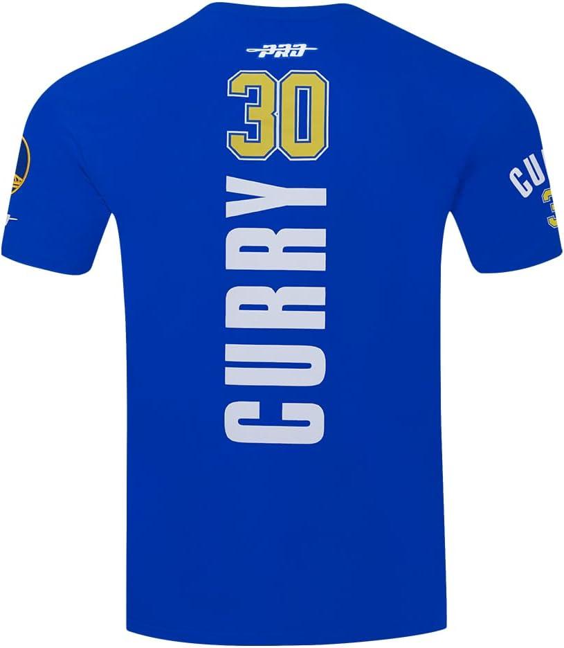 image:imagePro Standard NBA Mens Mens NBA Golden State Warriors Classic Player Cotton Short Sleeve TeeRoyal Blue