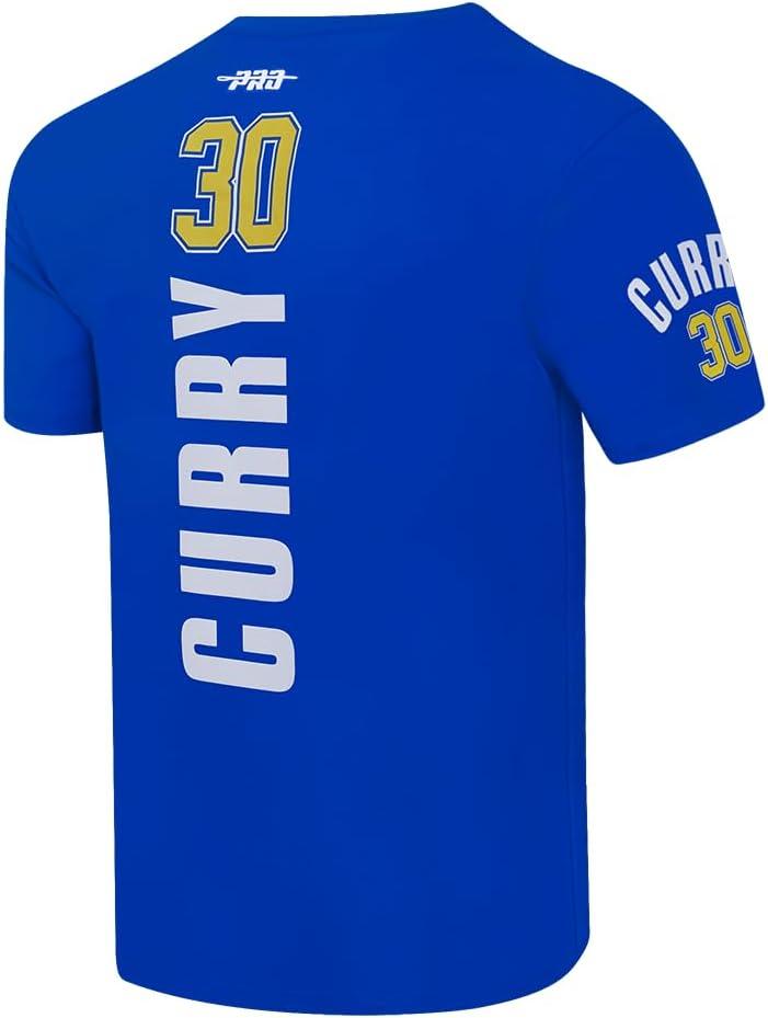 image:imagePro Standard NBA Mens Mens NBA Golden State Warriors Classic Player Cotton Short Sleeve TeeRoyal Blue