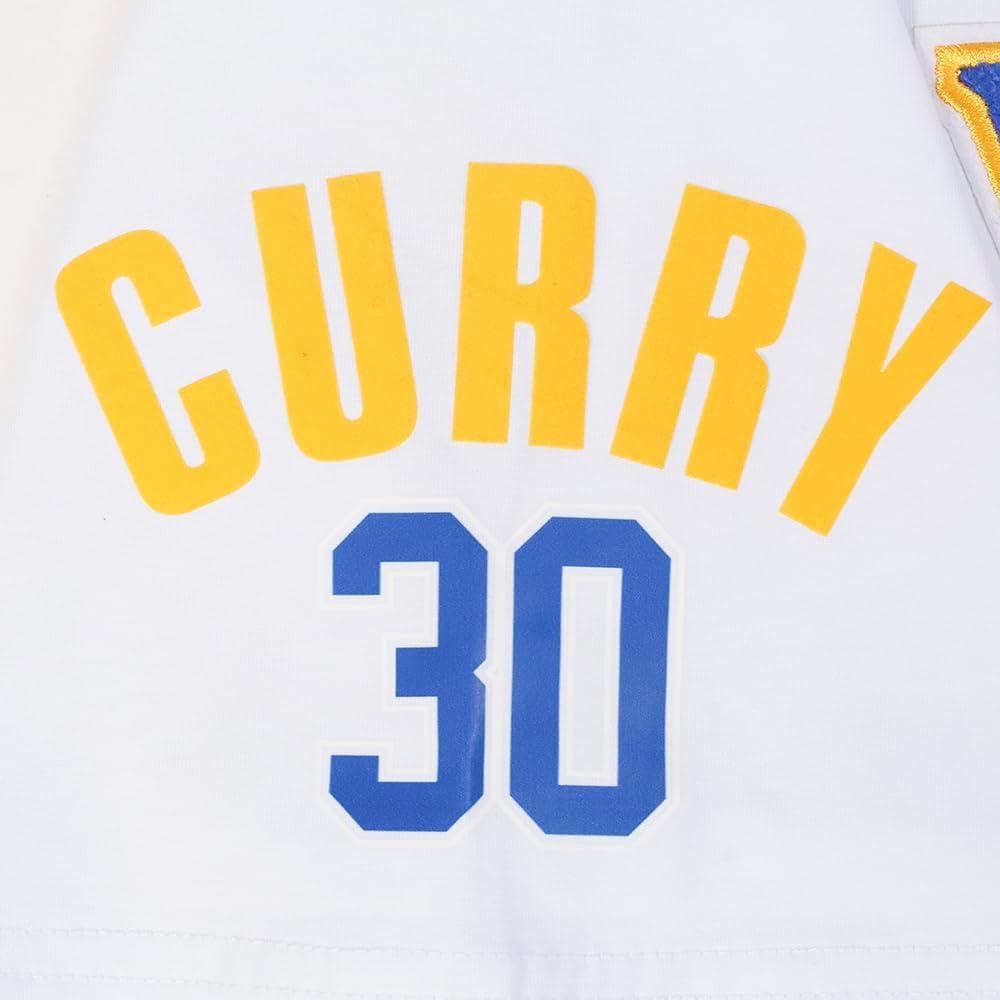 image:imagePro Standard NBA Mens Mens NBA Golden State Warriors Classic Player Cotton Short Sleeve TeeWhite