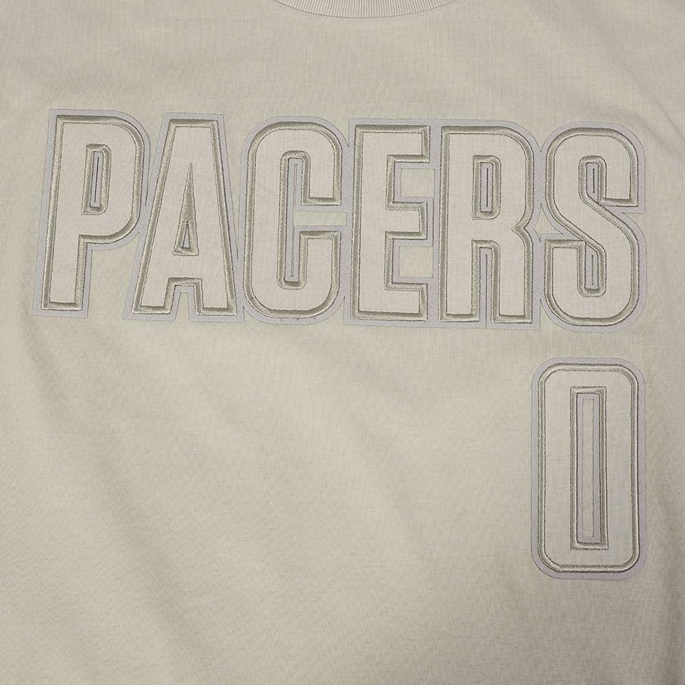 image:imagePro Standard NBA Mens Mens NBA Indiana Pacers Neutrals Player Cotton Short Sleeve TeeTaupe