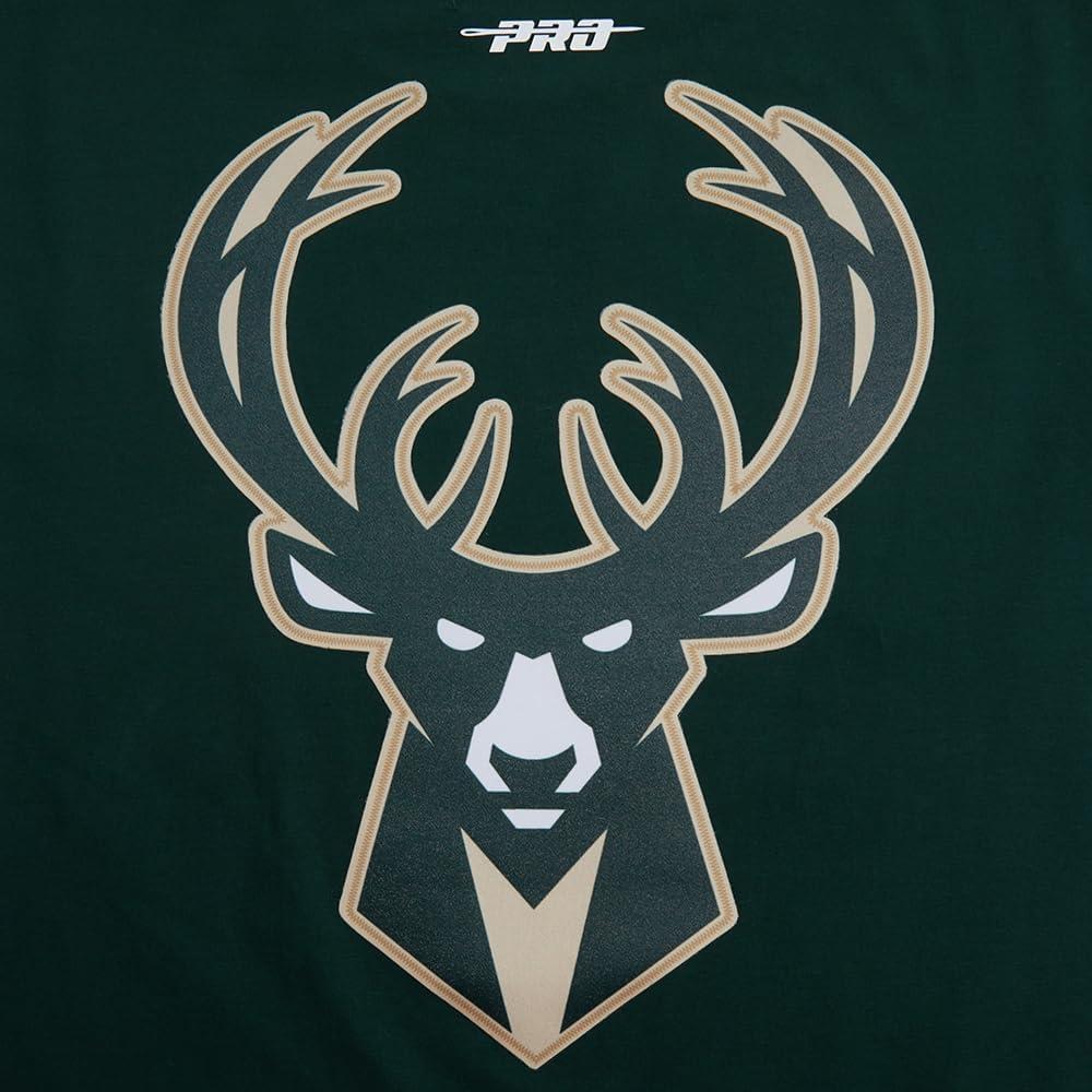 image:imagePro Standard NBA Mens Mens NBA Mesh Cotton Taping TeeForest Green