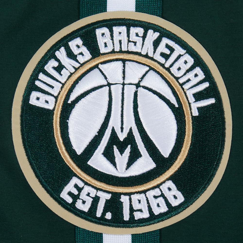 image:imagePro Standard NBA Mens Mens NBA Mesh Cotton Taping TeeForest Green