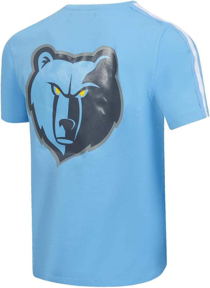 image:imagePro Standard NBA Mens Mens NBA Mesh Cotton Taping TeeUniversity Blue