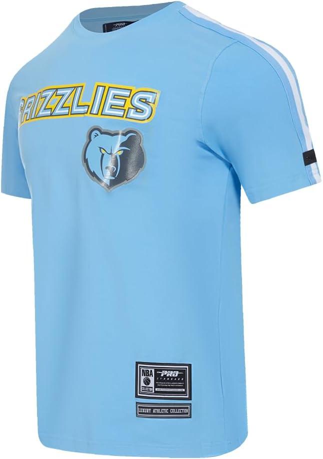 image:imagePro Standard NBA Mens Mens NBA Mesh Cotton Taping TeeUniversity Blue