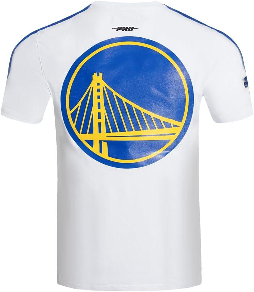 image:imagePro Standard NBA Mens Mens NBA Mesh Cotton Taping TeeWhiteRoyal Blue