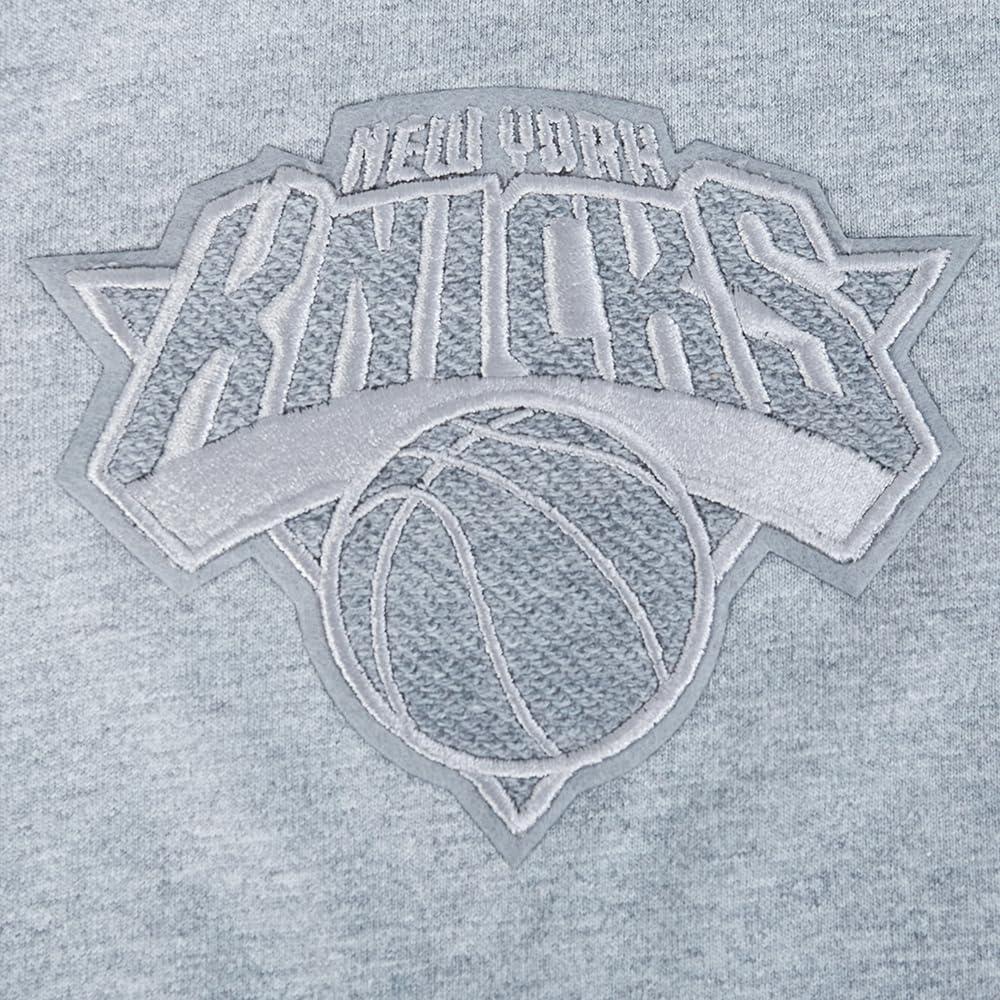 image:imagePro Standard NBA Mens Mens NBA Reverse French Terry Cotton Short Sleeve TeeDark Heather Gray