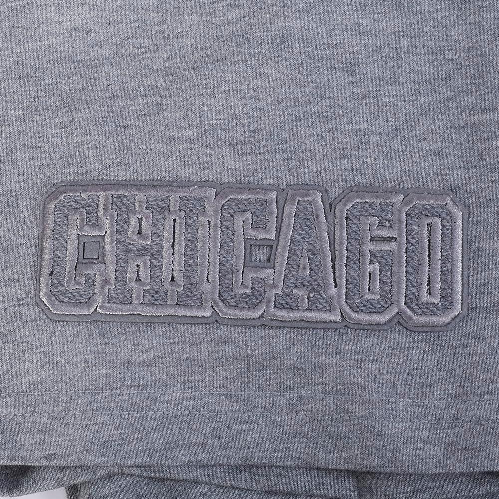 image:imagePro Standard NBA Mens Mens NBA Reverse French Terry Cotton Short Sleeve TeeDark Heather Gray