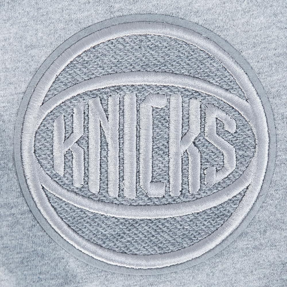 image:imagePro Standard NBA Mens Mens NBA Reverse French Terry Cotton Short Sleeve TeeDark Heather Gray