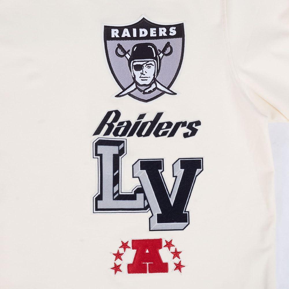 image:imageRetro Cascade Las Vegas Raiders Mens Ringer Tee EggshellBlack by Pro StandardEggshell Black