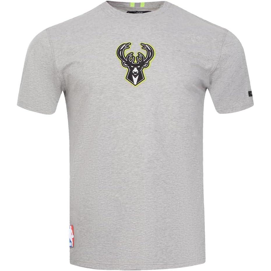 image:imagePRO STANDARD Mens NBA Under The Lights Cotton Short Sleeve TeeHeather Grey