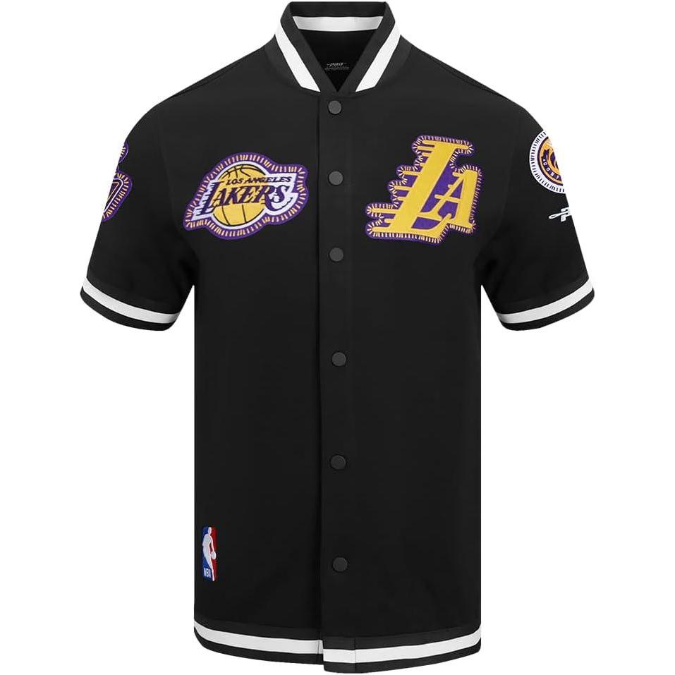 image:imagePro Standard Mens NBA Diy Pick Stitch Button DownBlack