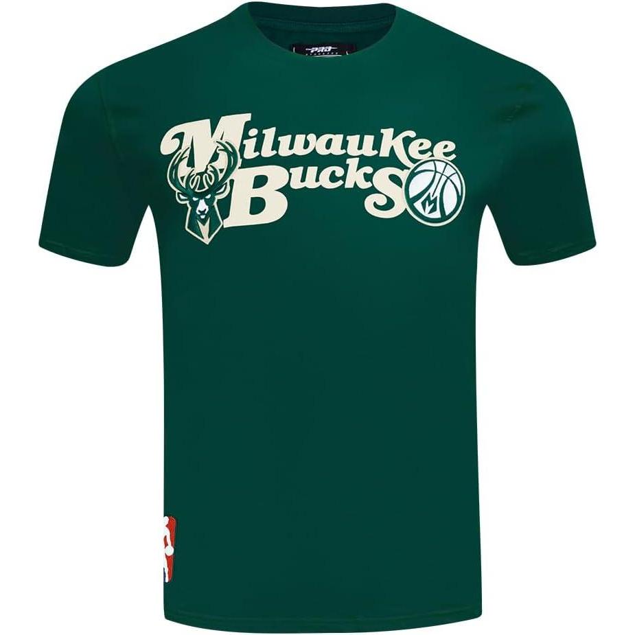image:imagePro Standard Mens NBA Souvenir Cotton Short Sleeve TeeForest Green