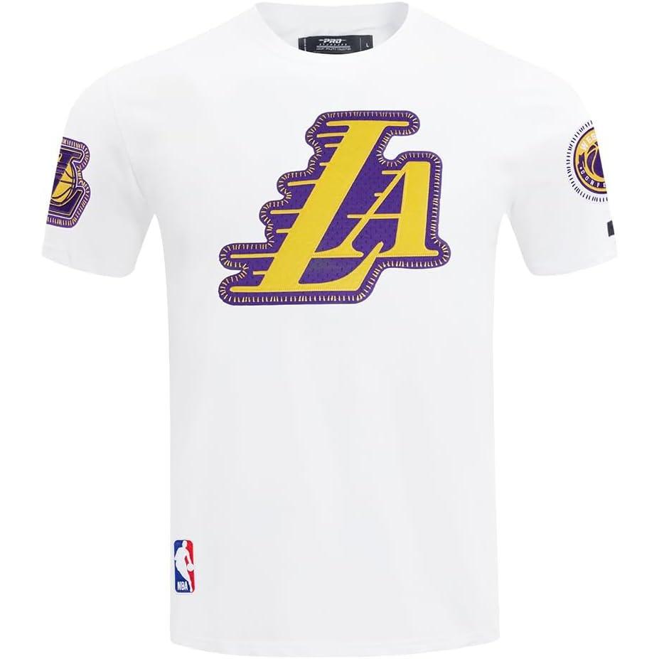 image:imagePro Standard NBA Mens Mens NBA DIY Pick Stitch Cotton Short Sleeve TeeWhite