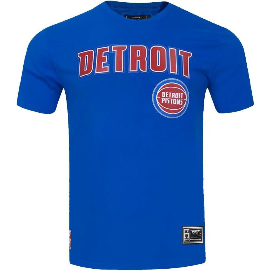 image:imagePro Standard NBA Mens Mens NBA Mesh Cotton Taping TeeRoyal BlueRed