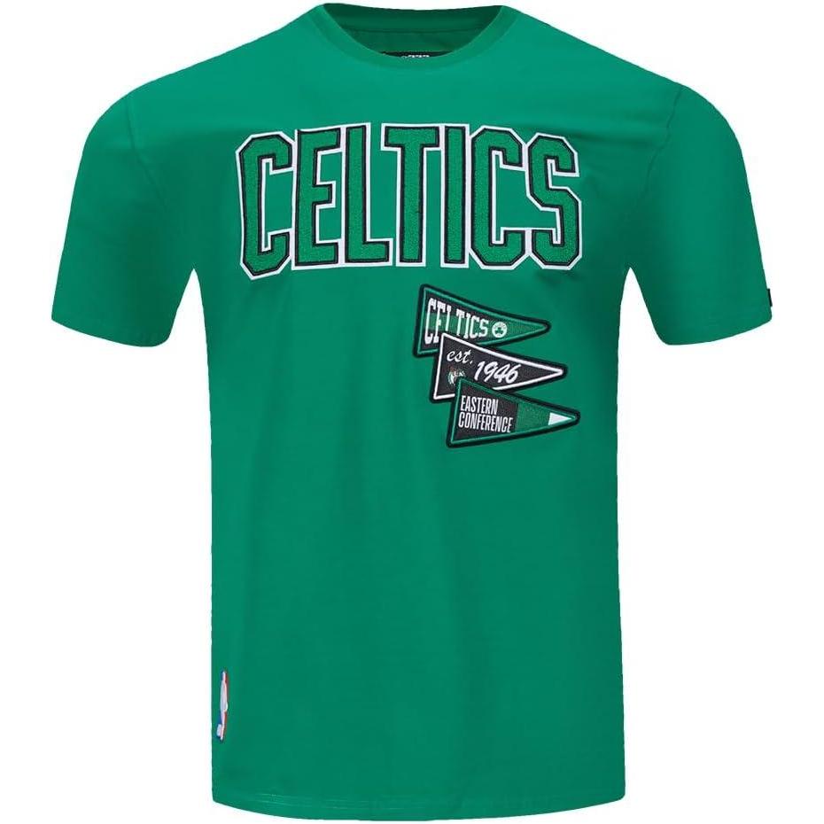 image:imagePro Standard NBA Mens Mens NBA Team Pennants Cotton Short Sleeve TeePrimary Team Color