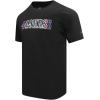 49ERS ECHO LOGO MEN’S BLACK JERSEY TEE BY PRO STANDARD(Black)