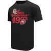 49ERS SAN FRANCISCO NFL SOUVENIR MEN’S TEE (BLACK) BY PRO STANDARD(Black)