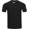 Black Green Bay Packers Mashup Men’s T-Shirt by Pro Standard(Black)