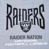 Las Vegas Raiders City Tour 2.0 Men’s Cotton Jersey Drop Shoulder Tee (Dark Heather Gray) by Pro Standard(Dark Heather Gray)