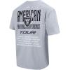 Las Vegas Raiders City Tour 2.0 Men’s Cotton Jersey Drop Shoulder Tee (Dark Heather Gray) by Pro Standard(Dark Heather Gray)