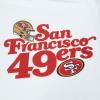 NFL SAN FRANCISCO 49ERS SOUVENIR MEN’S SINGLE JERSEY TEE (WHITE)(White)