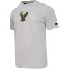 PRO STANDARD Mens NBA Under The Lights Cotton Short Sleeve Tee(Heather Grey)