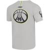 PRO STANDARD Mens NBA Under The Lights Cotton Short Sleeve Tee(Heather Grey)