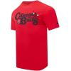 Pro Standard Mens NBA Souvenir Cotton Short Sleeve Tee(Red)