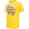 Pro Standard Mens NBA Souvenir Cotton Short Sleeve Tee(Yellow)