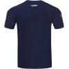 Pro Standard Mens NFL Team Pennants Cotton Short Sleeve Tee(Midnight Navy)