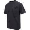 Pro Standard Mens NFL Washed Vanguard Short Sleeve Tee(Washed Black)