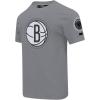 Pro Standard NBA Mens Mens NBA DIY Pick Stitch Cotton Short Sleeve Tee(Gray)