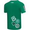 Pro Standard NBA Mens Mens NBA DIY Pick Stitch Cotton Short Sleeve Tee(Kelly Green)