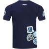 Pro Standard NBA Mens Mens NBA DIY Pick Stitch Cotton Short Sleeve Tee(Midnight Navy)