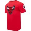 Pro Standard NBA Mens Mens NBA DIY Pick Stitch Cotton Short Sleeve Tee(Red)