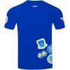 Pro Standard NBA Mens Mens NBA DIY Pick Stitch Cotton Short Sleeve Tee(Royal Blue)
