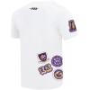 Pro Standard NBA Mens Mens NBA DIY Pick Stitch Cotton Short Sleeve Tee(White)