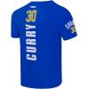 Pro Standard NBA Mens Mens NBA Golden State Warriors Classic Player Cotton Short Sleeve Tee(Royal Blue)