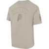 Pro Standard NBA Mens Mens NBA Indiana Pacers Neutrals Player Cotton Short Sleeve Tee(Taupe)