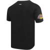 Pro Standard NBA Mens Mens NBA Los Angeles Lakers Remix Avatar Cotton Short Sleeve Tee(Black)