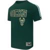 Pro Standard NBA Mens Mens NBA Mesh Cotton Taping Tee(Forest Green)